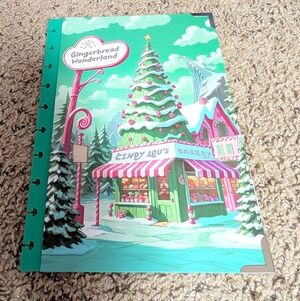 The Daily Grind Gingerbread Wonderland Hardcover Planner Cover Cindy Lou Who